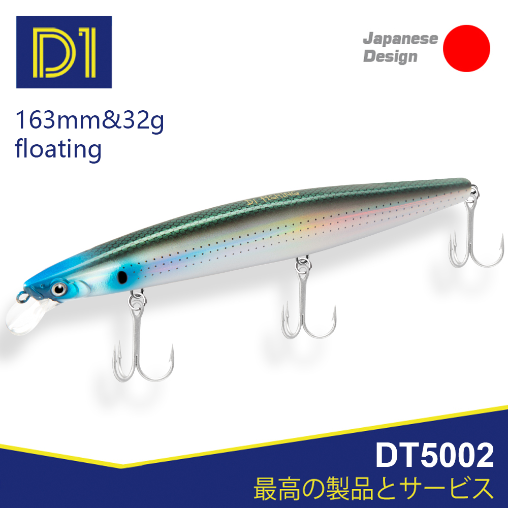 Fishing Lure Buzzbait - D1 바다 낚시는 파이크 플로팅 미노우