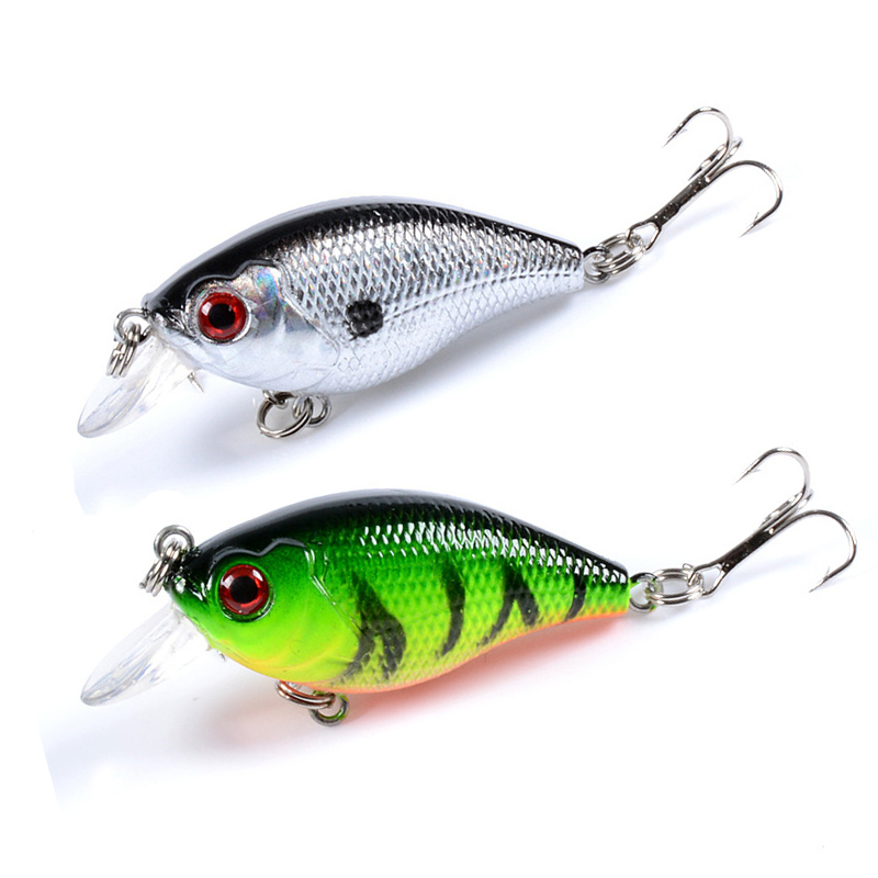Fishing Lure Crankbait - 1PCS Wobblers 품질 크랭크 베이트 시뮬레이션