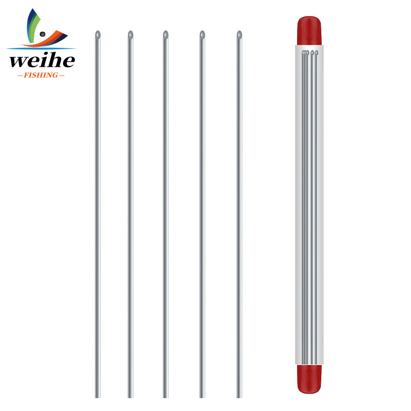 Fishing Lure Kit - WEIHE 5개입 지렁이 에어 니들 미끼