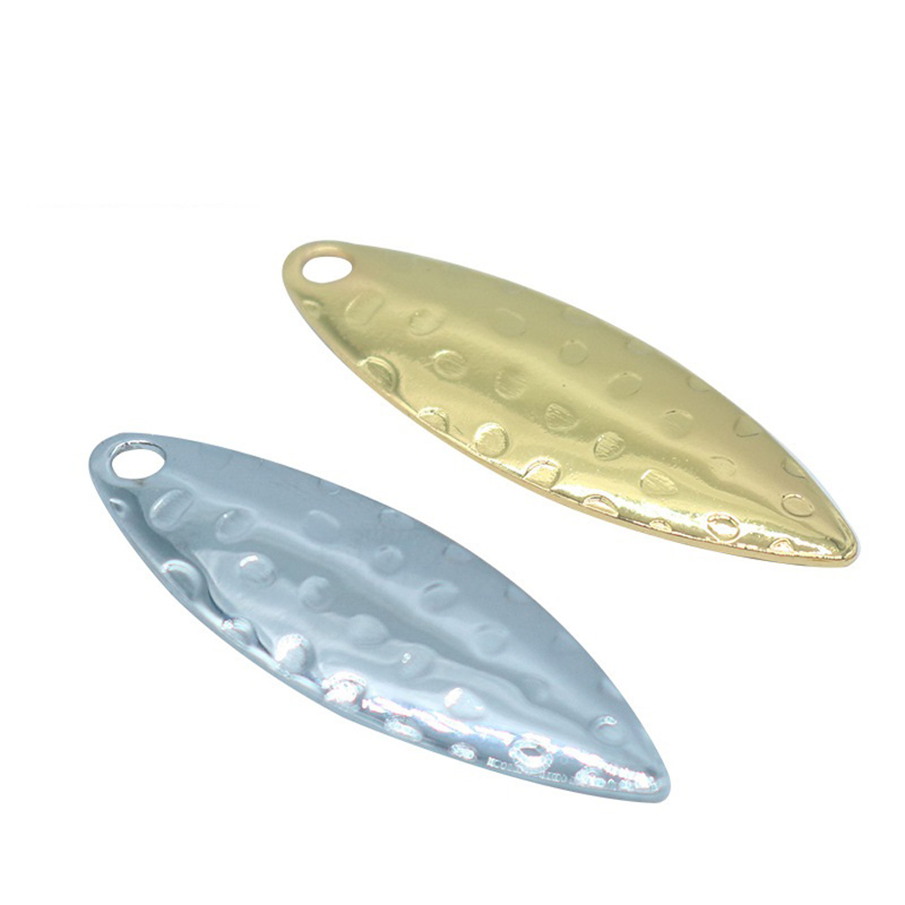 Fishing Lure Spinner - 버드나무 잎 스팽글 피트 표면 DIY