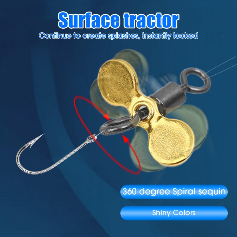 플러그 캐스팅 낚시 프로펠러 블레이드 터보 프로펠러 스 - Fishing Lure Spinner 리뷰 및 가격