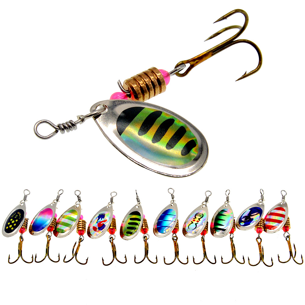 낚시 루어 스피너 회전 스푼, 루어 키트, 복합 미끼, - Fishing Lure Spinner 리뷰 및 가격