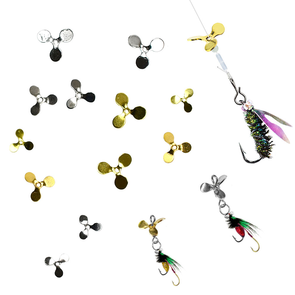 200개 3날 프로펠러 낚시 루어 액세서리, DIY 송 - Fishing Lure Blade Bait 리뷰 및 가격