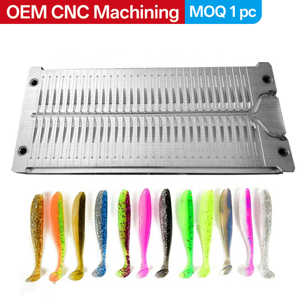 맞춤형 사출 성형 소프트 피쉬 루어 몰드 장어 튜브 플 - Fishing Lure Soft Plastic 리뷰 및 가격