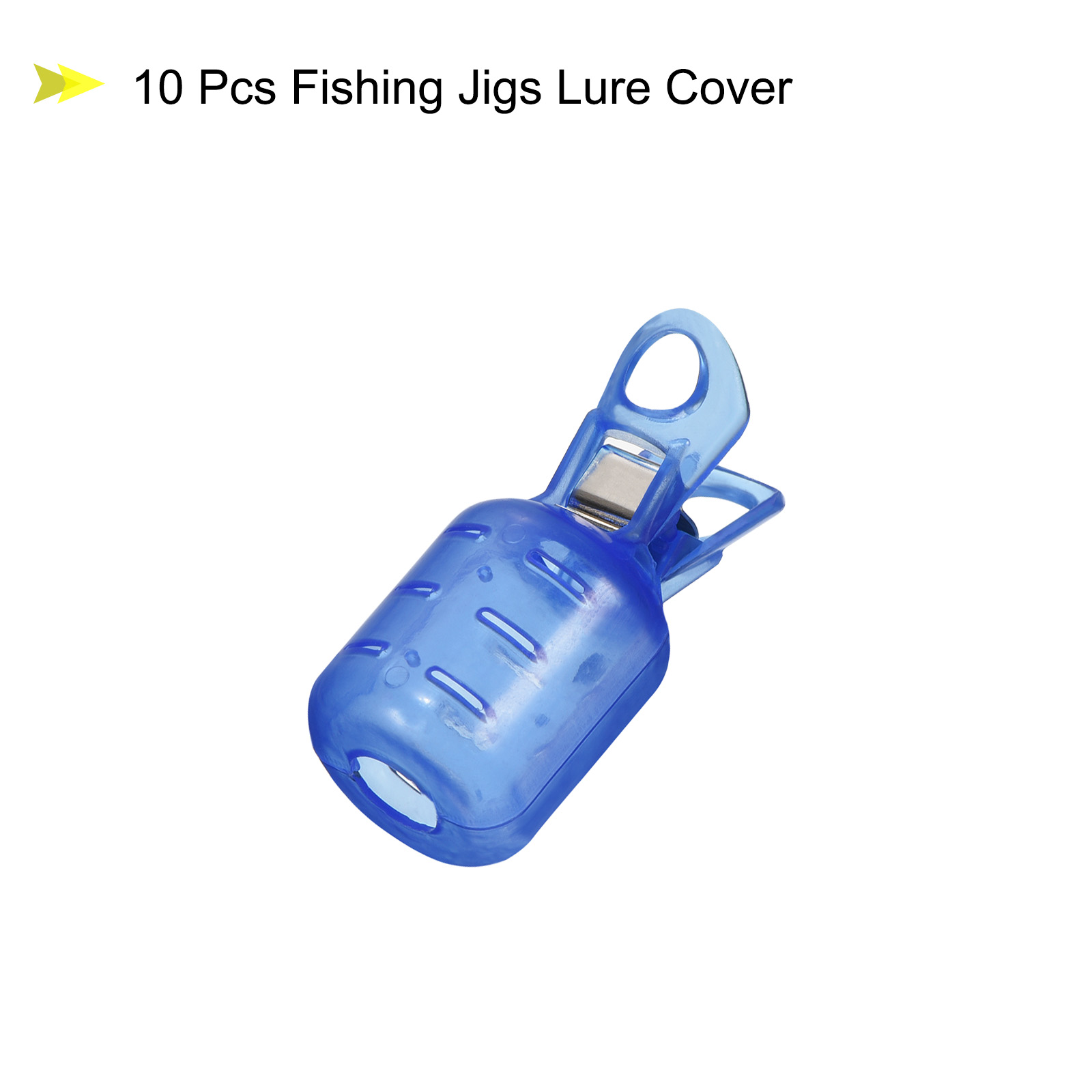 10pcs 소형 오징어 지그 후크 보호 케이스 낚시 후 - Fishing Lure Jig 리뷰 및 가격