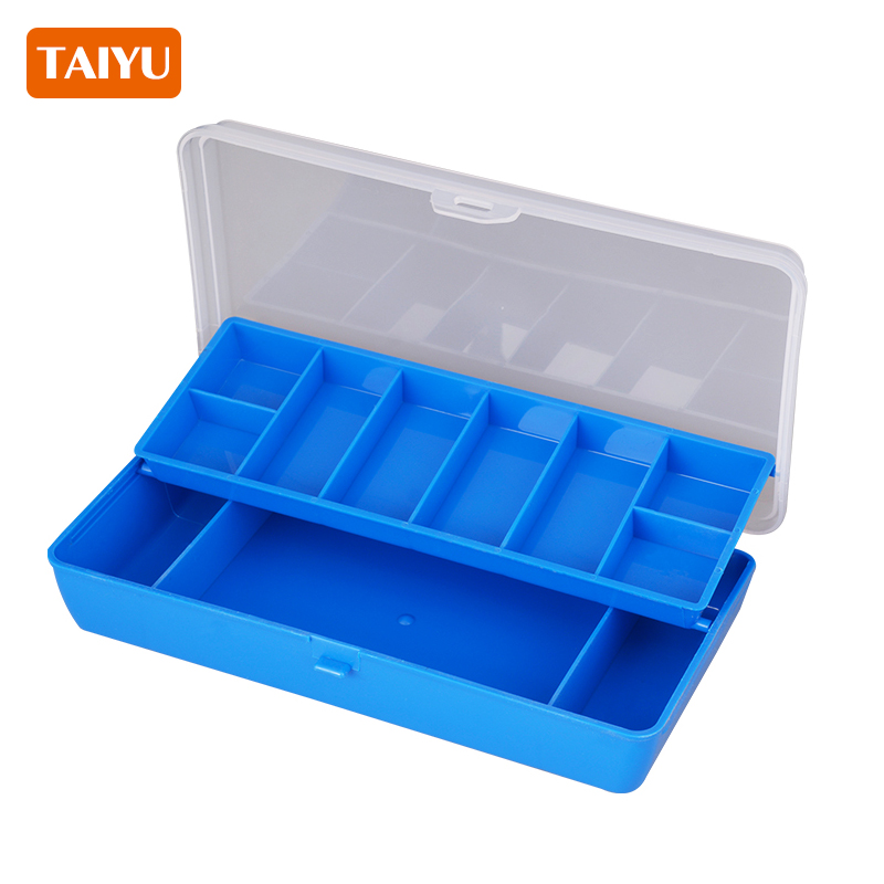 TAIYU 휴대용 낚시 태클 상자 11 구획 더블 데크 - Fishing Lure Soft Plastic 리뷰 및 가격
