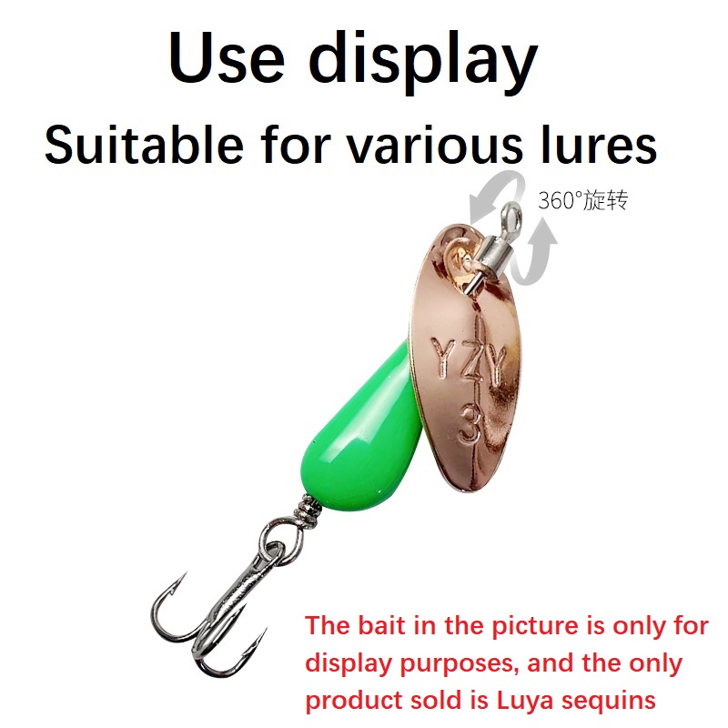 10-20 개/몫 낚시 숟가락 미끼 DIY 스피너 스팽 - Fishing Lure Spinner 리뷰 및 가격