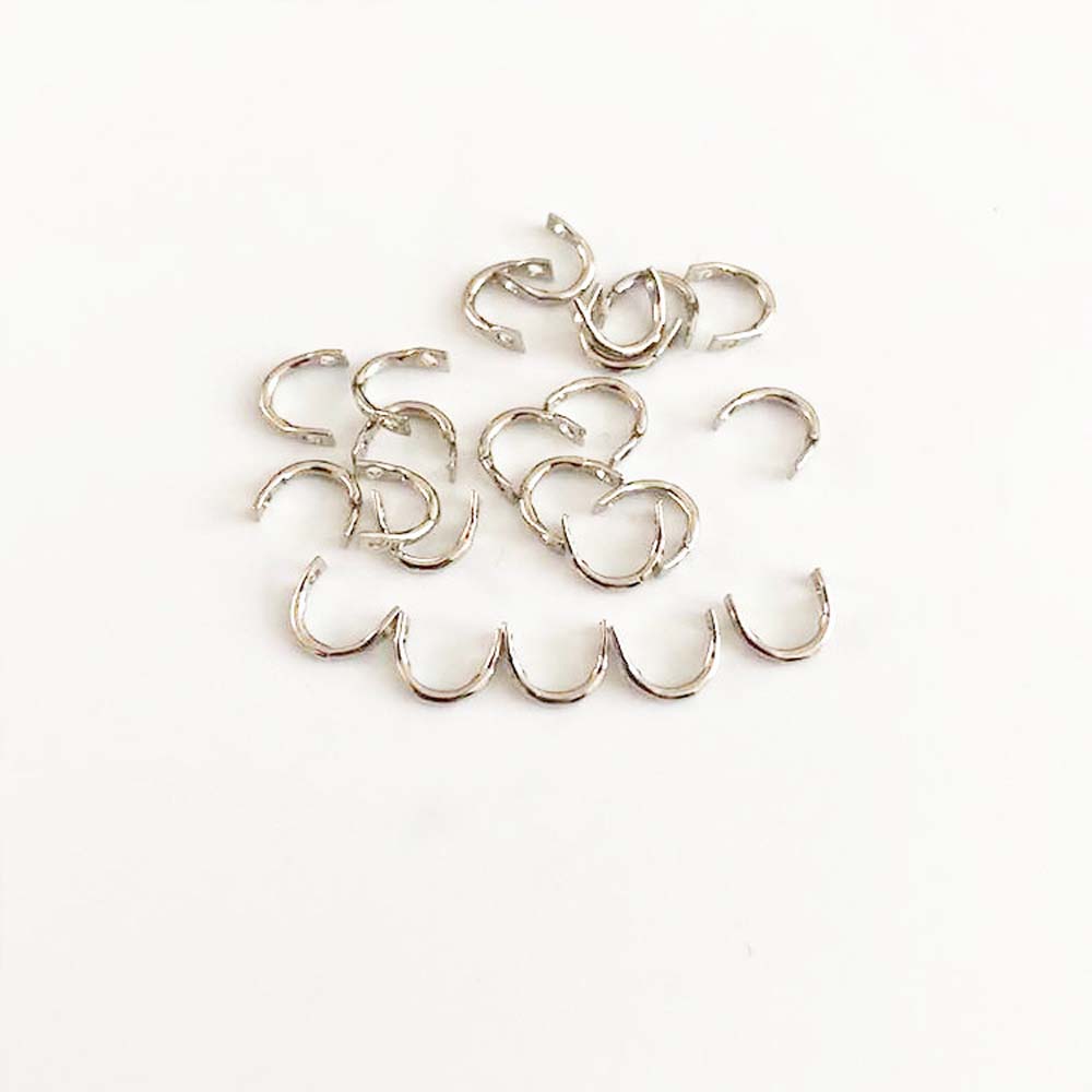 50-100 개/몫 낚시 U-링 5*7mm 실버 회전  - Fishing Lure Spinner 리뷰 및 가격