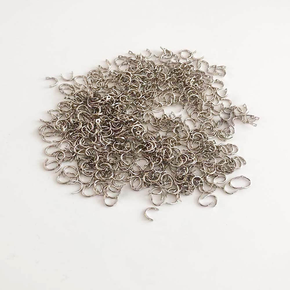 50-100 개/몫 낚시 U-링 5*7mm 실버 회전  - Fishing Lure Spinner 리뷰 및 가격
