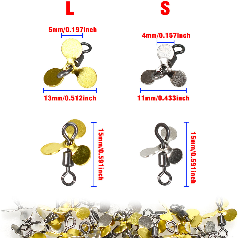 20Pcs 나선형 블레이드 낚시 프로펠러 액세서리, 낚 - Fishing Lure Kit 리뷰 및 가격